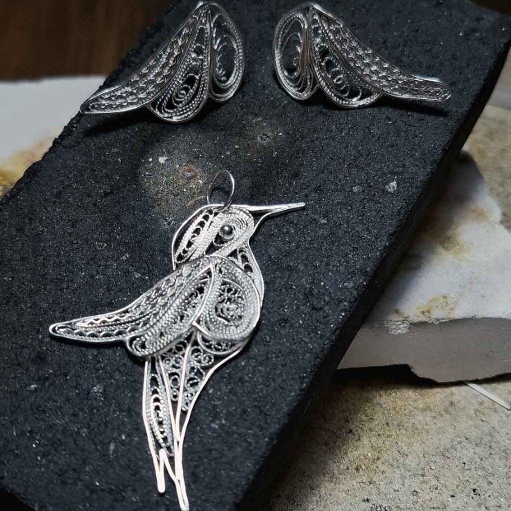 Уникатен сребрен накит