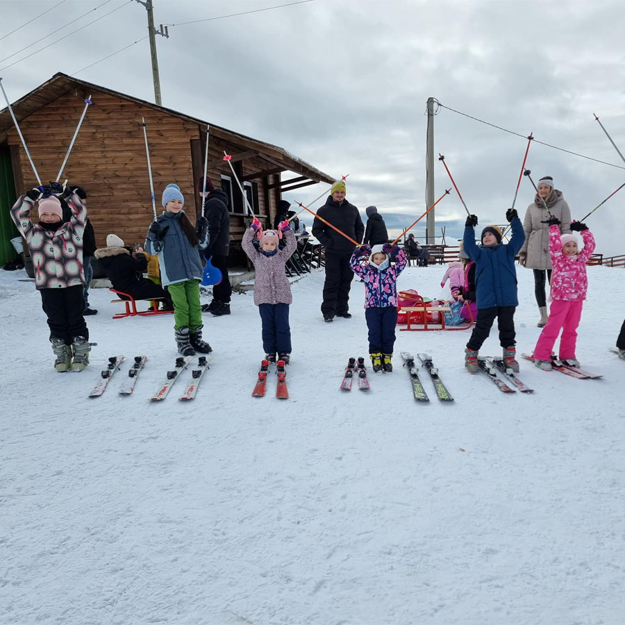 Час по скијање со професионален инструктор