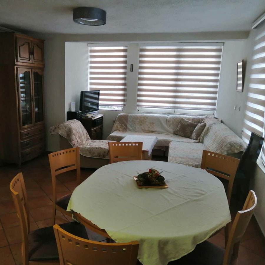 Топол дрвен амбиент во вилата