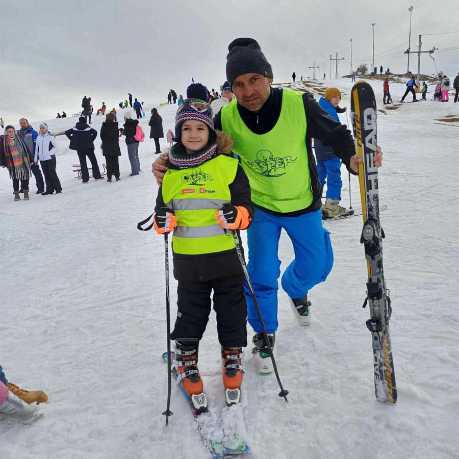 Подарок ваучер за ски школа Пониква