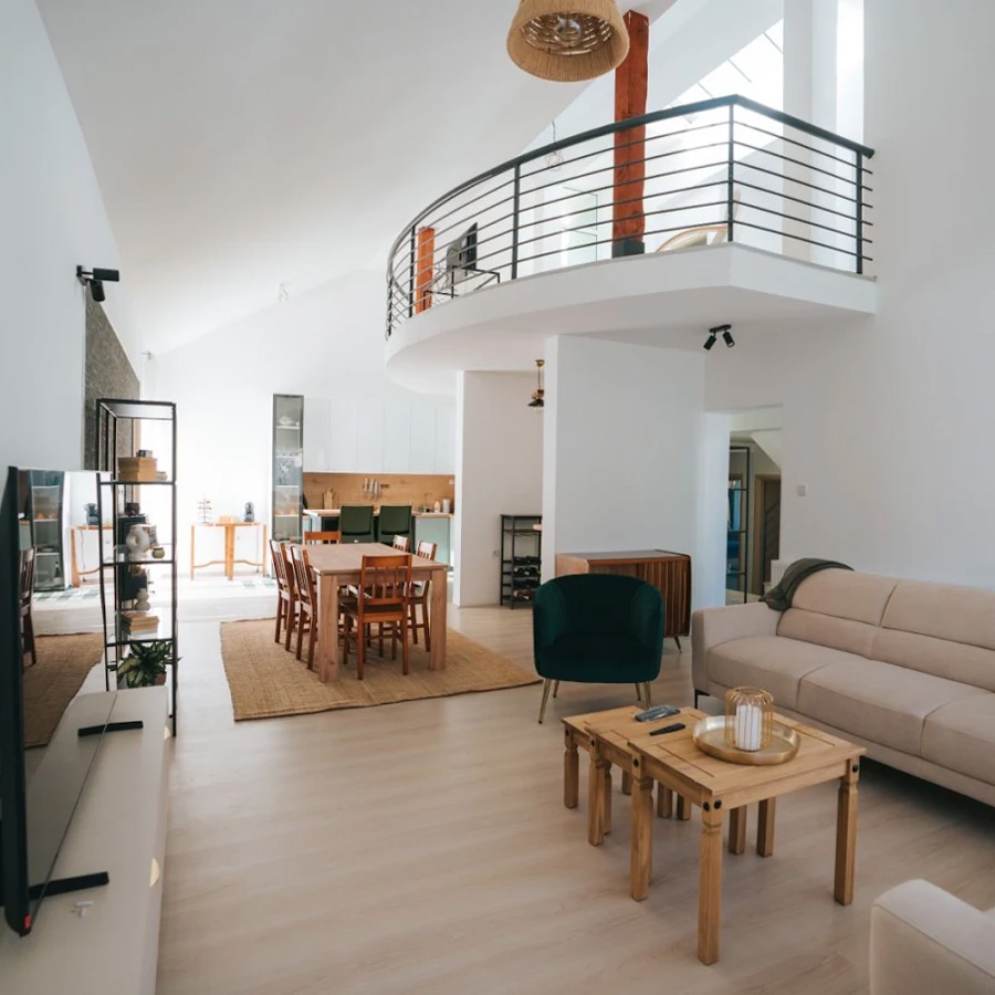 Модерен ентериер на вила Dolce Нижеполе