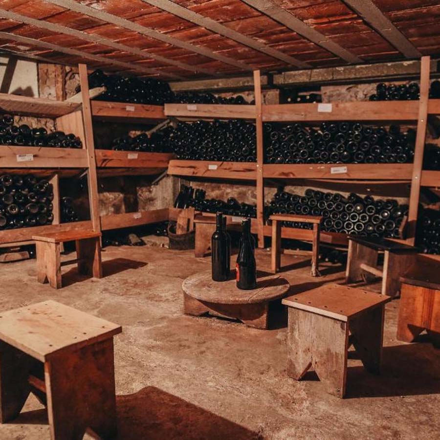 Автентична винарска соба во Вила Дихово.