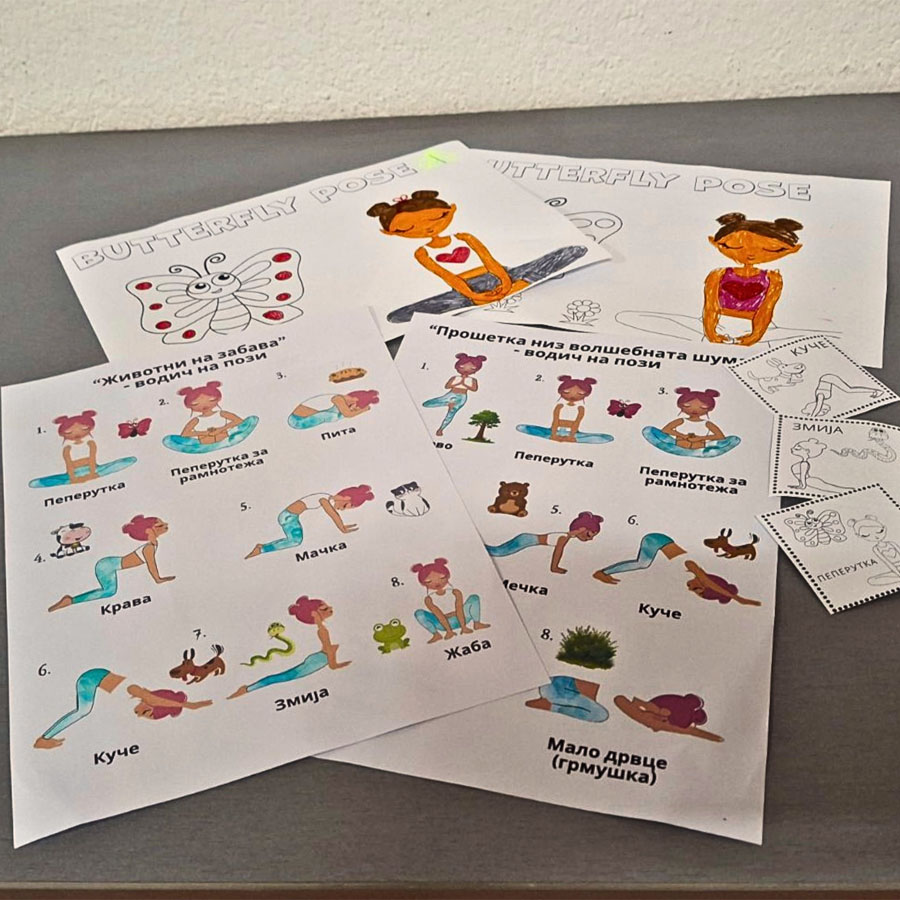 Учиме јога во Сончогледи