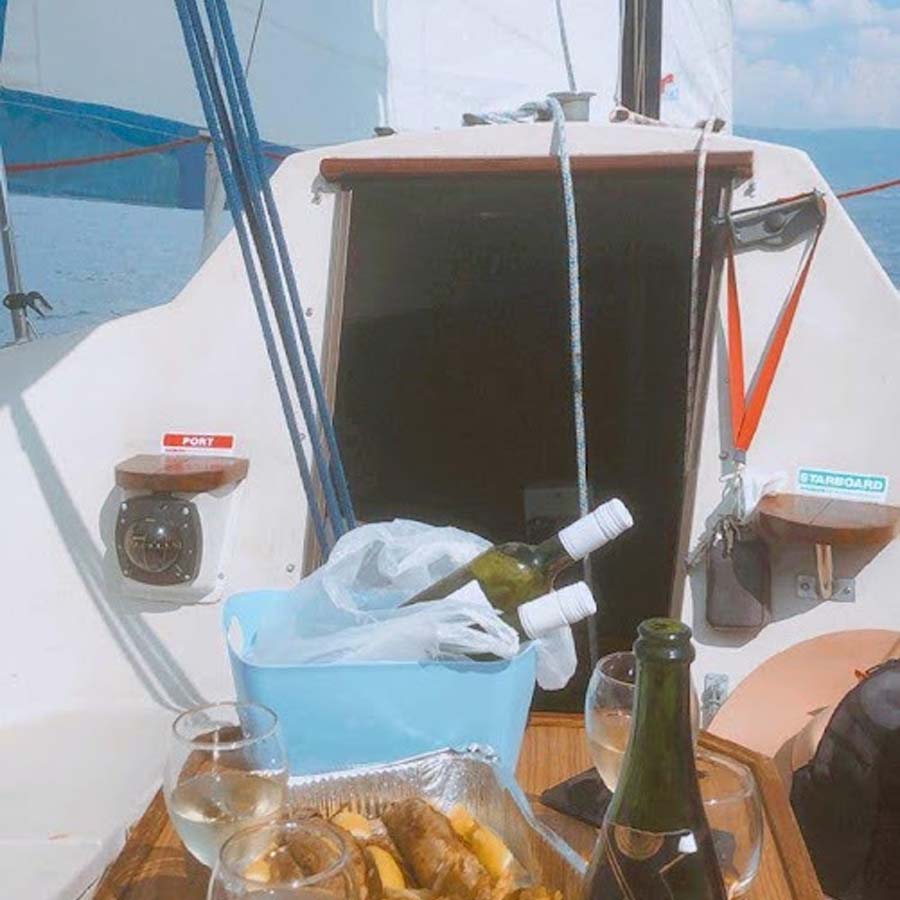 Вкусно освежување на палубата