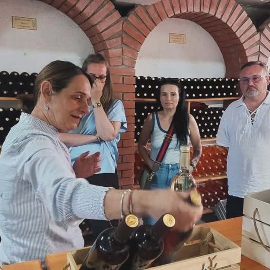 Винска тура низ автентичен вински подрум