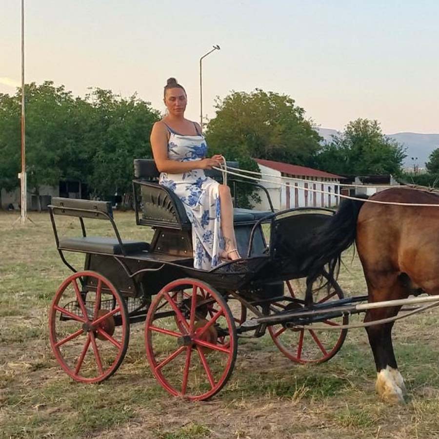 Возење со пајтон во Волково